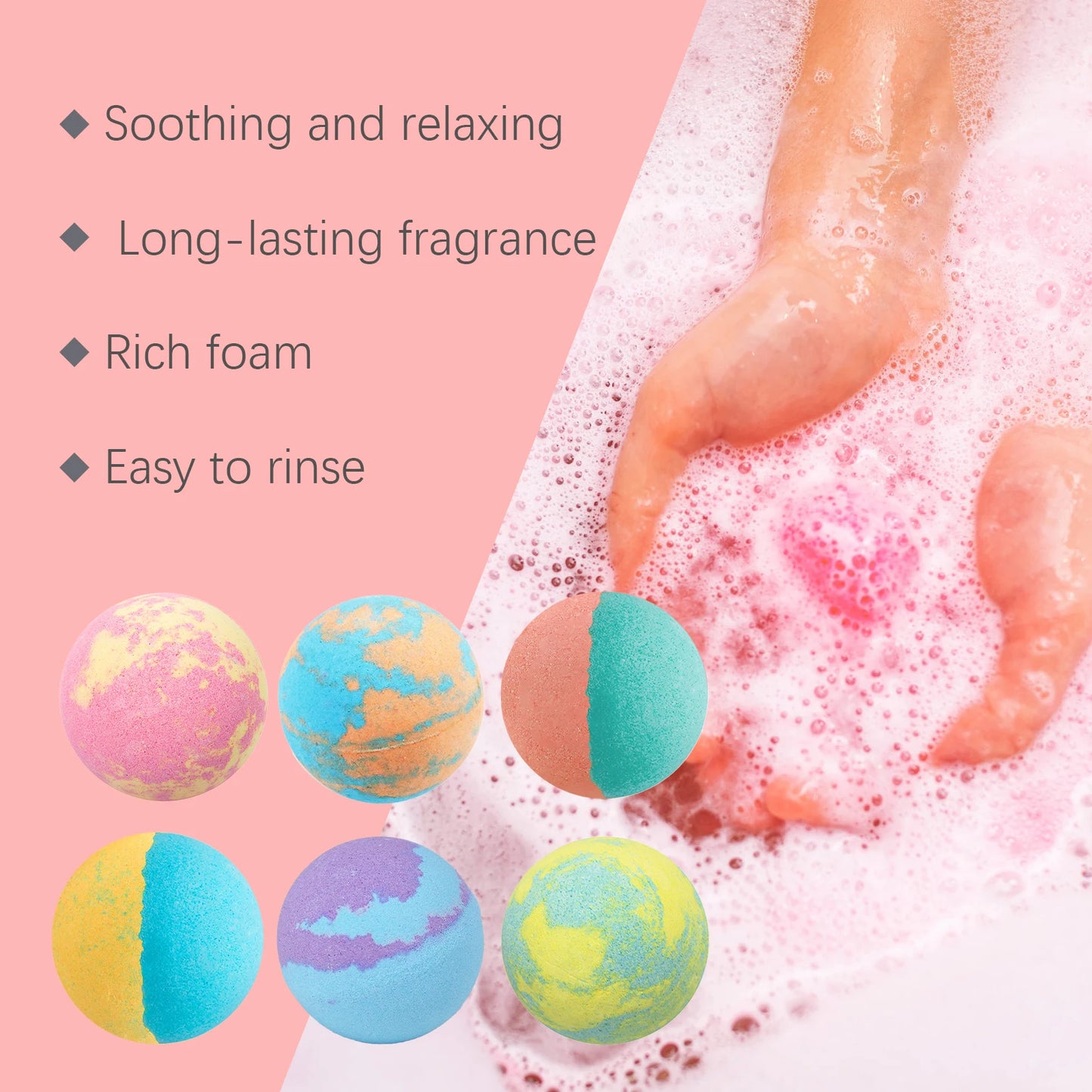 크리스마스 치링 Bath Bombs (6개입)