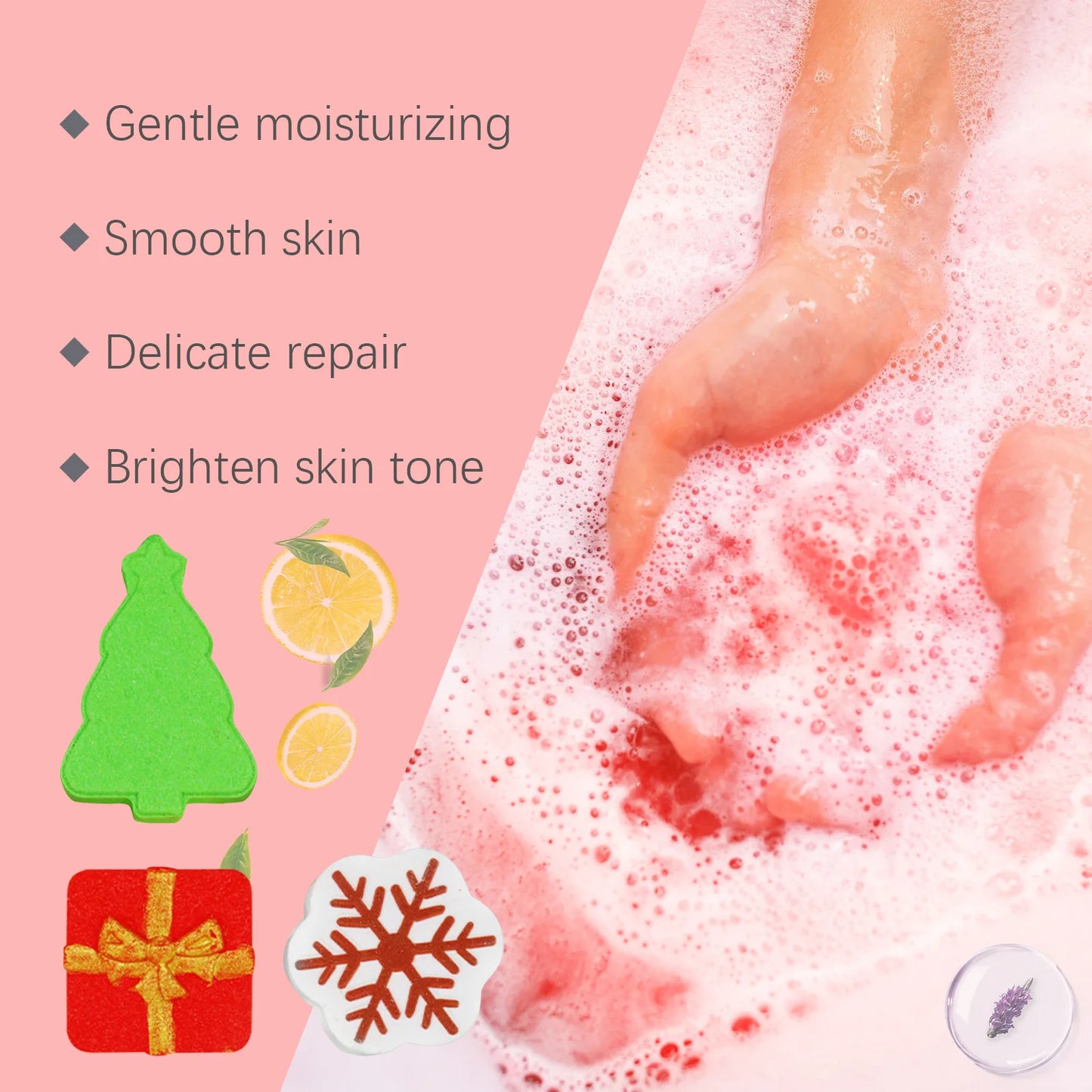 [프리미엄] 크리스마스 bath bombs