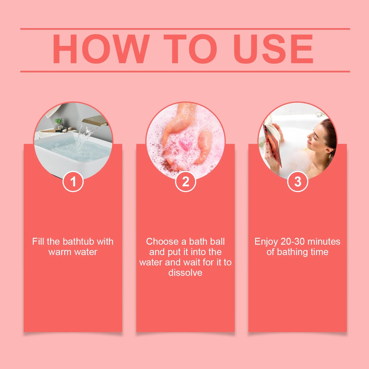 크리스마스 치링 Bath Bombs (6개입)